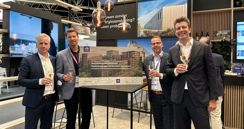 Car Parks tekent bouwteamovereenkomst voor parkeergarage in Apeldoorn