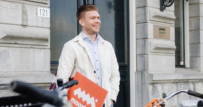 Jesper Plaisier partner bij Maarten Makelaardij