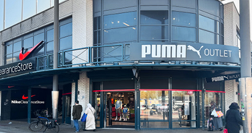 Puma huurt 830 m2 in winkelcentrum Overvecht