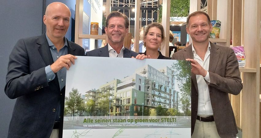 ASR koopt 72 middenhuurwoningen in nieuwbouwproject Sloterdijk