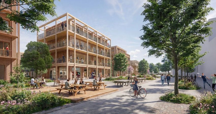 TU/e laat 750 studentenwoningen op Eindhovens sportpark bouwen
