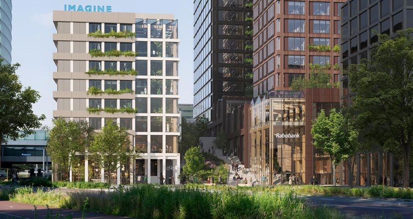 Bam aan de slag met uitbreiding Rabobank-campus in Utrecht