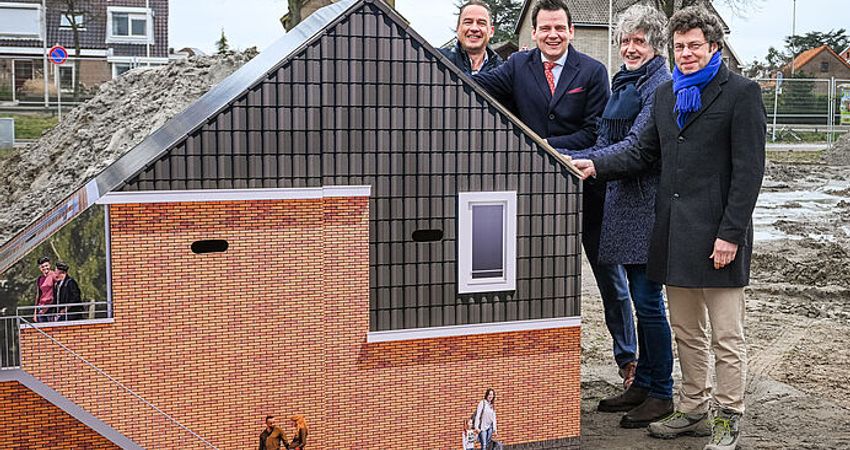 Rijnsburg krijgt 123 sociale huurwoningen erbij