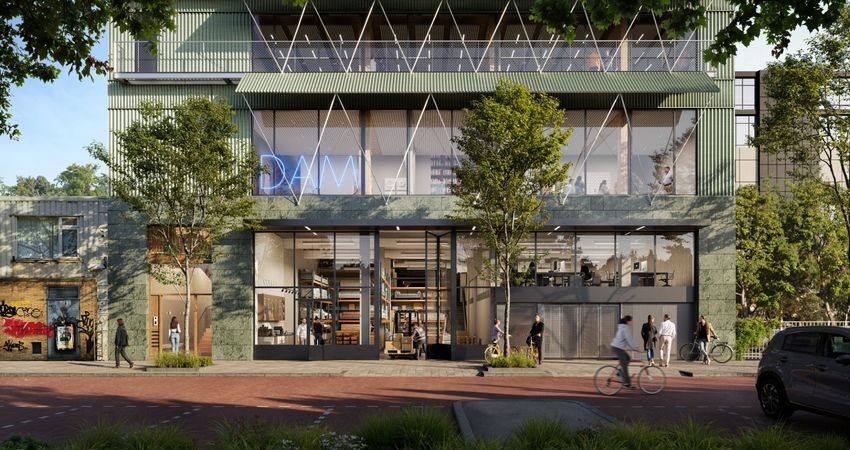 HBB Groep en gemeente Amsterdam zetten stap voor duurzaam kantoorproject in Schinkelhaven