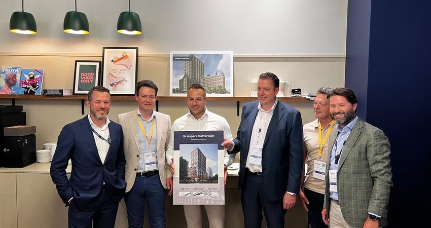 Greystar tekent realisatieovereenkomst voor 614 woningen in Brainpark Rotterdam