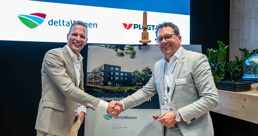 Plegt-Vos en deltaWonen tekenen voor woningen in Zwolle en Kampen