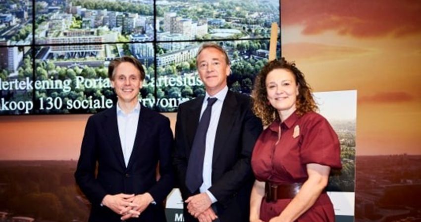 Portaal koopt 130 sociale huurwoningen in Cartesius Utrecht