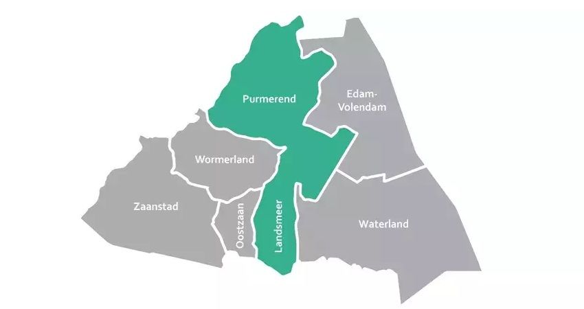 Purmerend wil fusie met Landsmeer verder onderzoeken