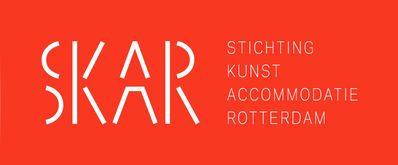 SKAR (St Kunstaccommodatie Rotterdam) logo