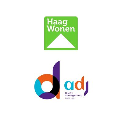 Haag Wonen via ADJ logo