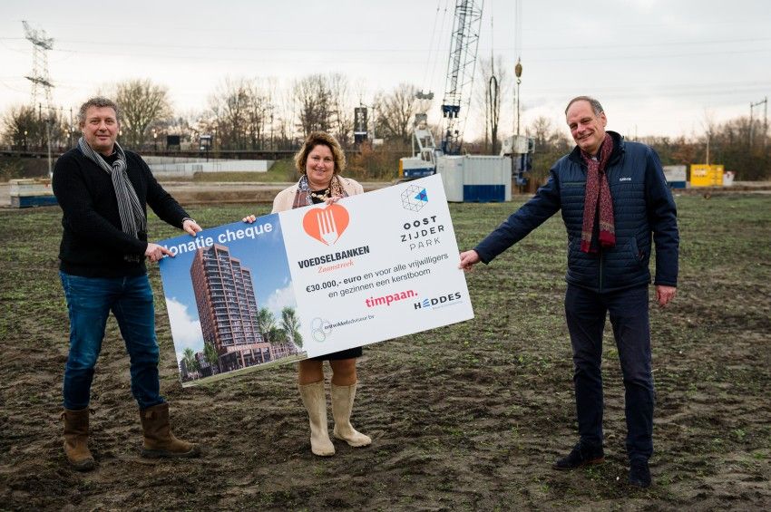 Start Oostzijderpark, Voedselbank in het zonnetje