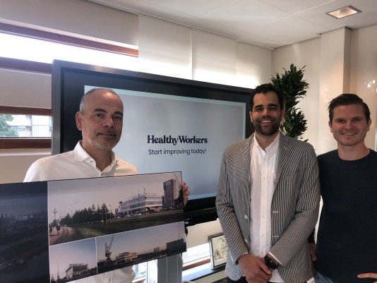 Start-up Healthy Workers voorziet monumentale kantoor VORM van slimme en gezonde werkplekken