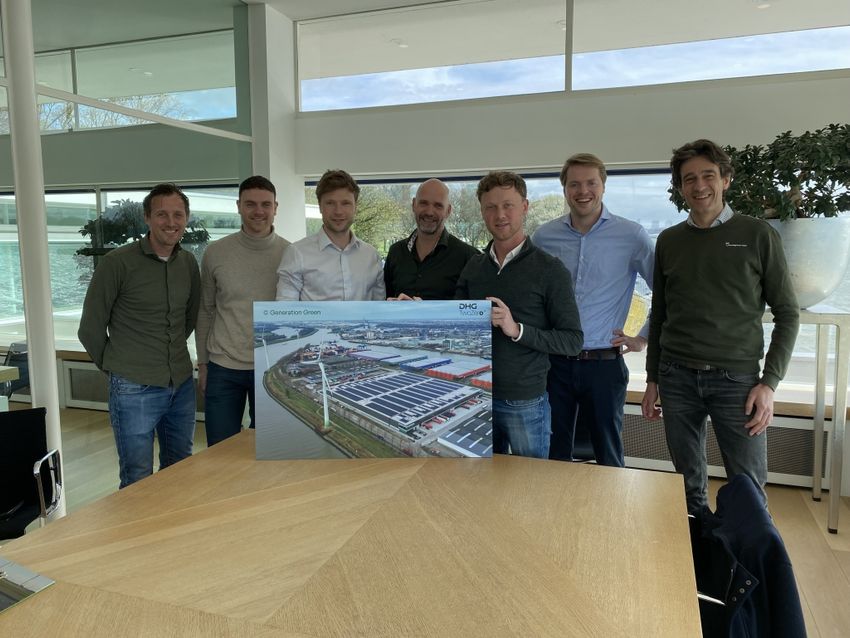 DHG TwoZero realiseert 100.000 m² zonnedak in de Botlek 2