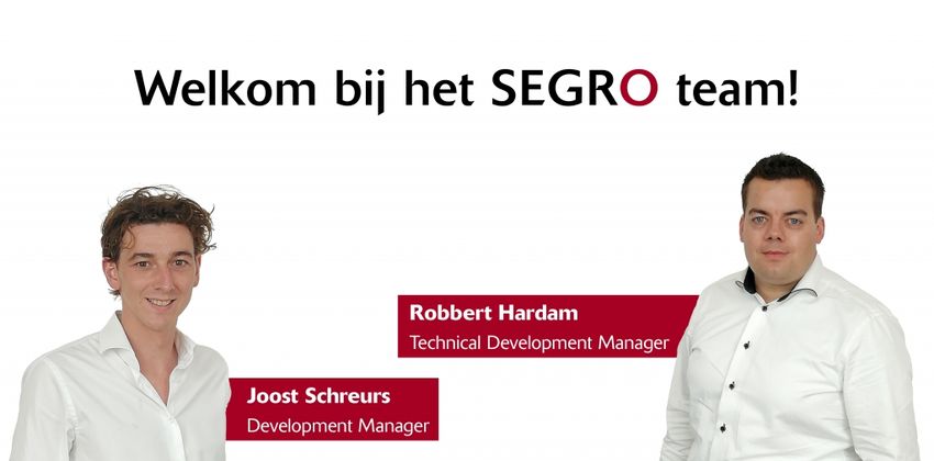 SEGRO Nederland stelt nieuwe Manager Development en Manager Technical Development aan