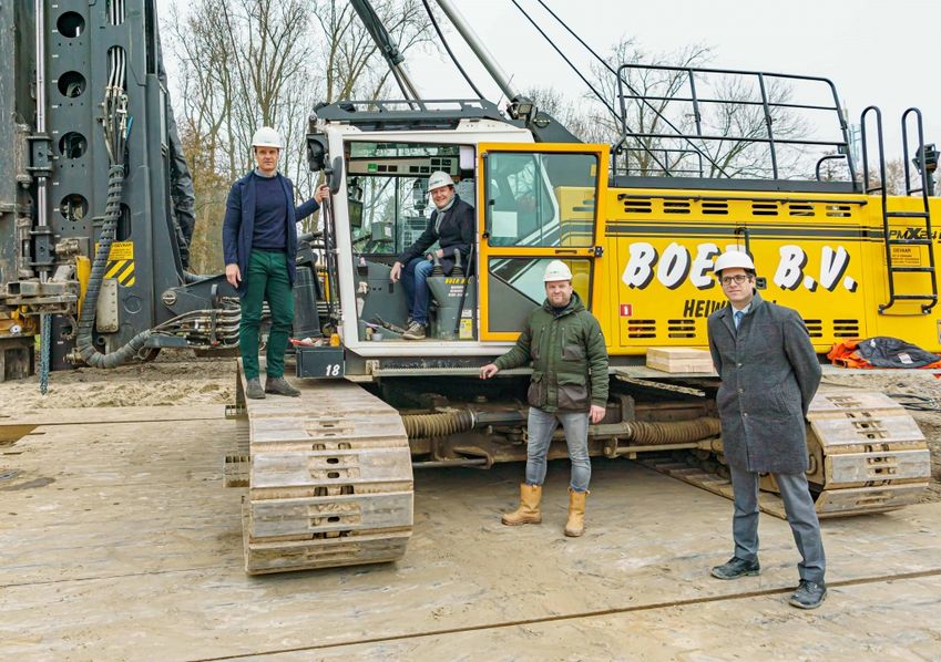 Bouw appartementencomplex De Nachtegaal in Spijkenisse gestart