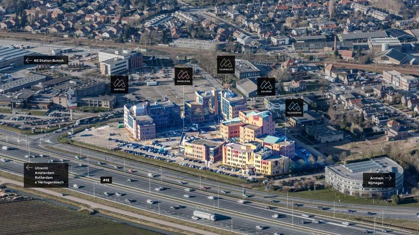 Valkering & Co. adviseert bij verhuur kantoorgebouw Telegraphe