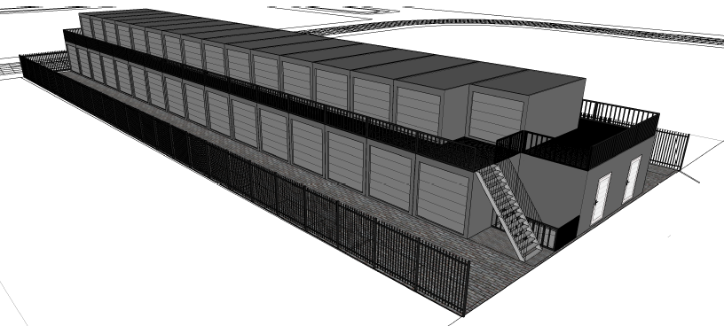 PNO Garagebox breidt bestaand park op de Lus in Schagen uit met extra opslag- en werkruimtes 