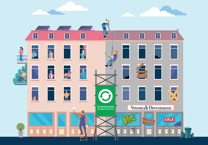 Faillissement V&D goed voor minimaal 1.300 woningen in binnensteden