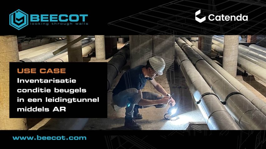 ‘Looking through walls’ met de Beecot fieldapp en Catenda software