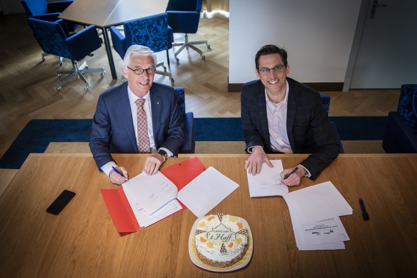 Overeenkomst nieuwbouwproject Land van ’t Hoff getekend